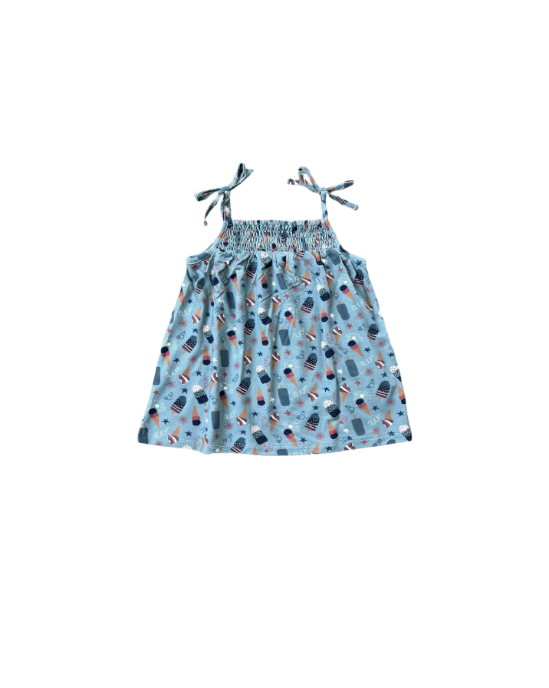 Babysprouts infant & girls smocked sleeveless dress