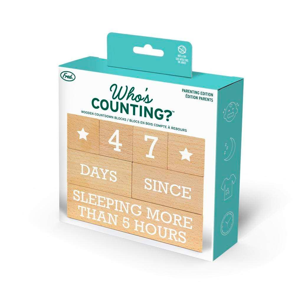Fred & Friends who's counting? parenting blocks