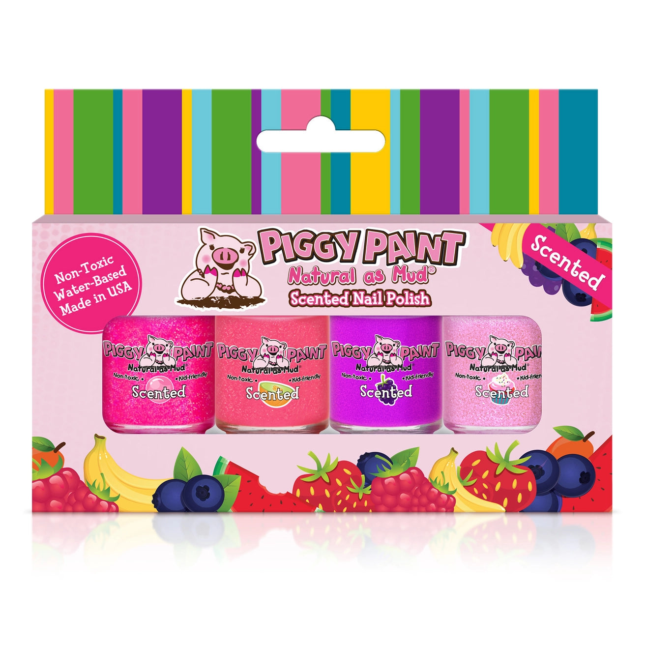 Piggy Paint scented lucky lollipop set