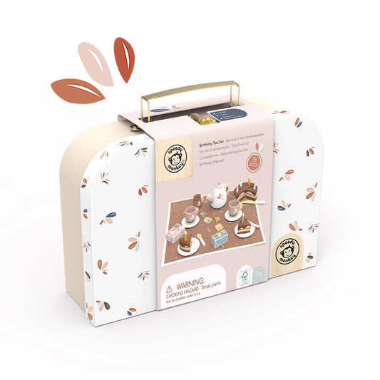 Speedy Monkey birthday tea set