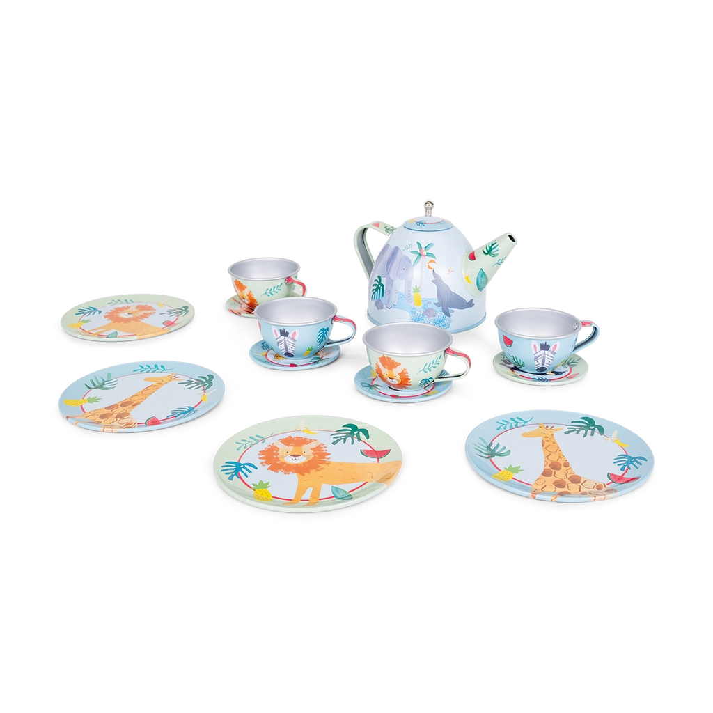 Floss & Rock jungle 14-piece tea set