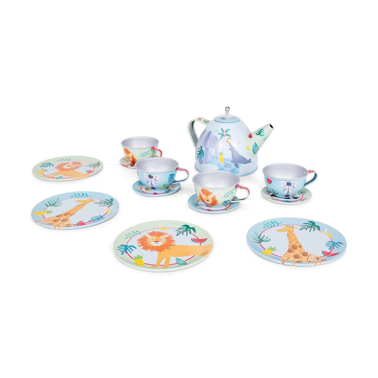 Floss & Rock jungle 14-piece tea set