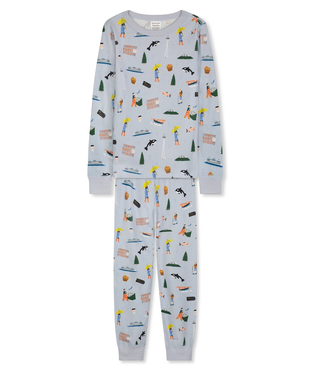 Smaller Things kids goodnight Seattle pajamas