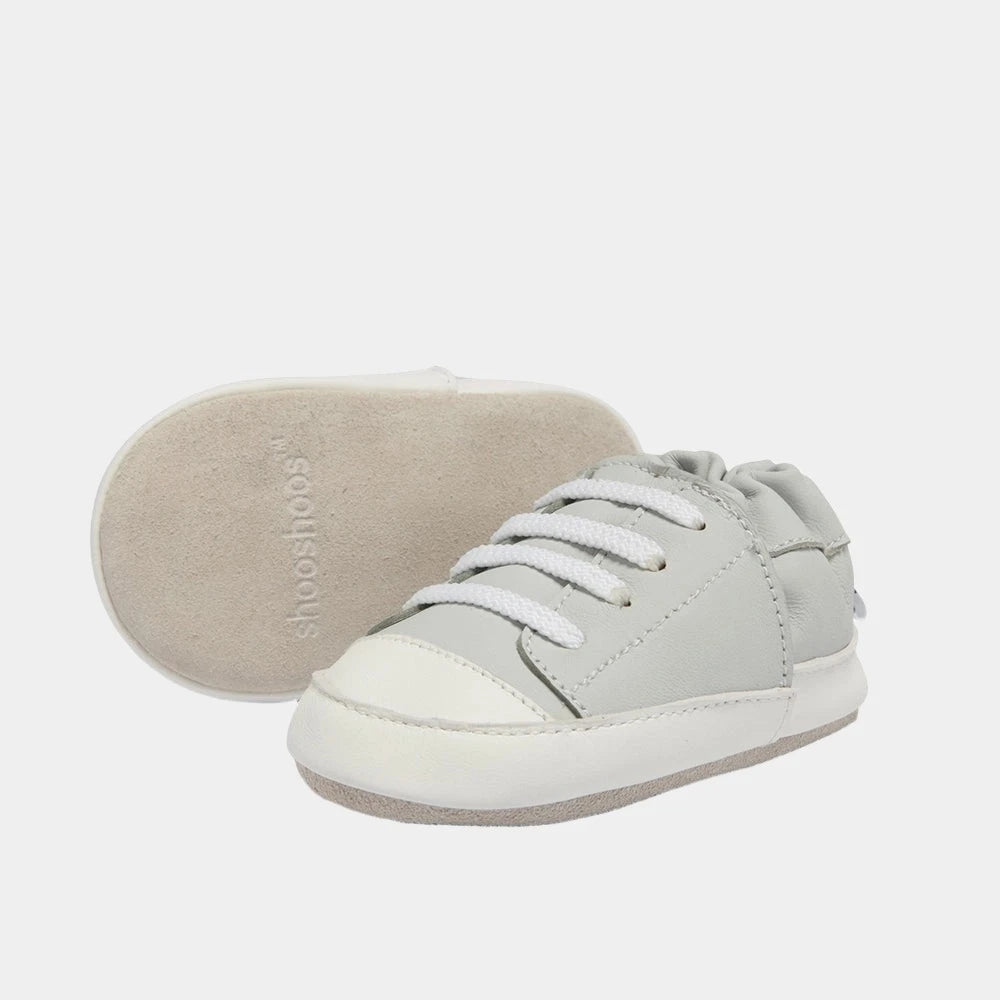 Shooshoos leather sneaker booties