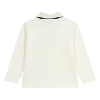 Petit Bateau boys long sleeve polo shirt