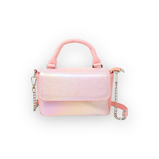 Tiny Treats shiny baguette handbag
