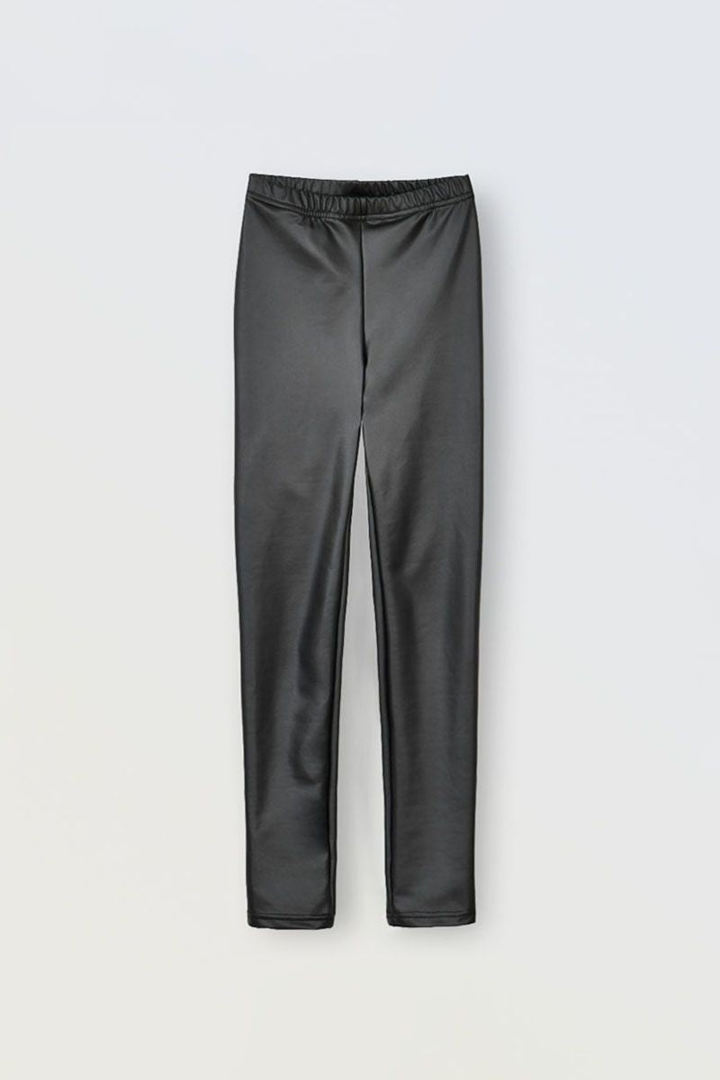 Molly Bracken girls faux leather leggings