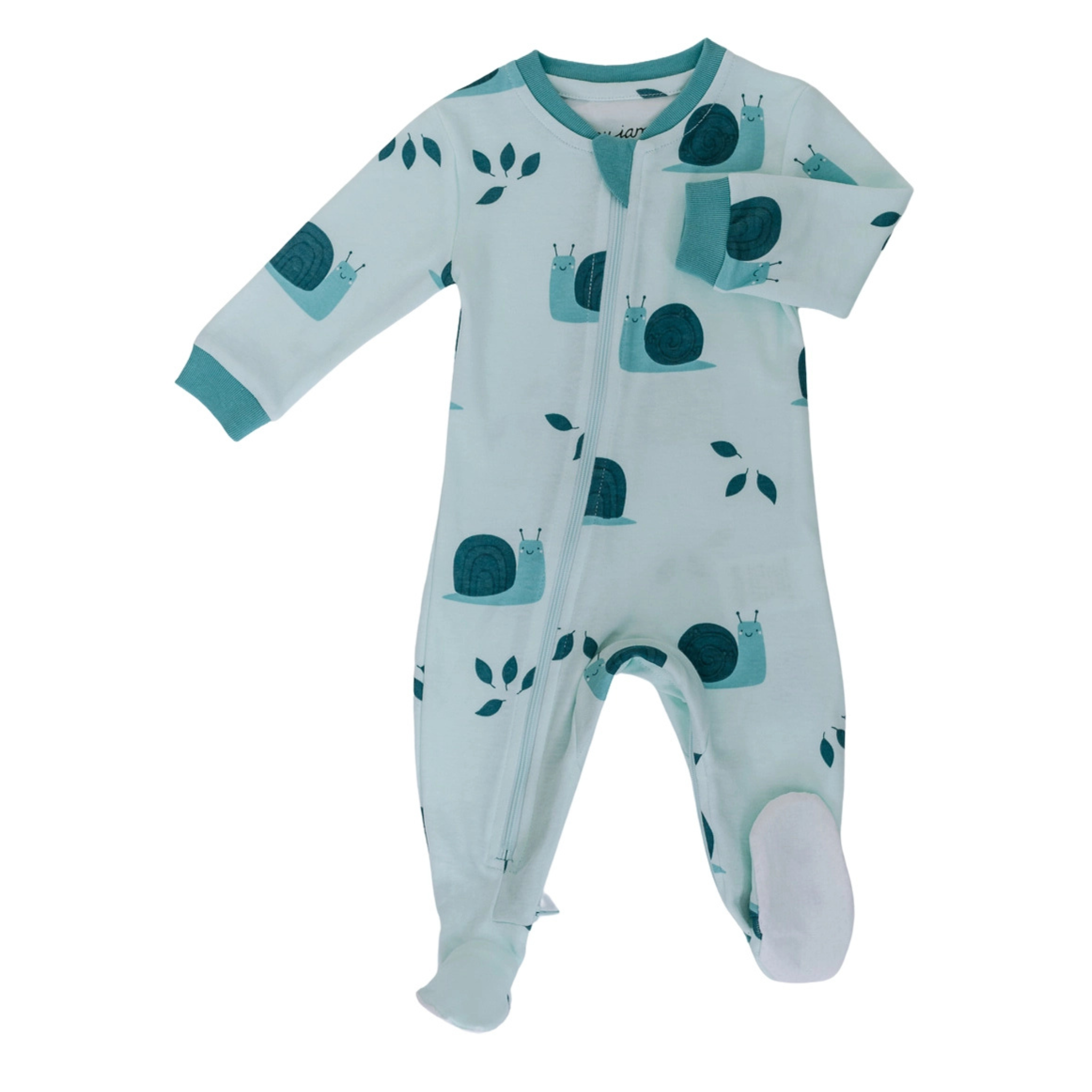 Zippyjamz infant snailed it footie