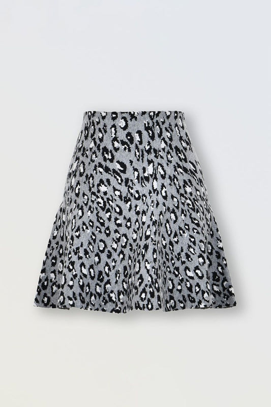 Molly Bracken girls leopard print skater skirt