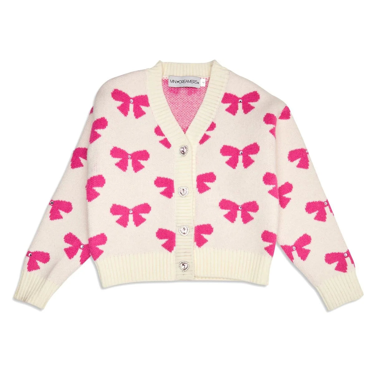 Mini Dreamers girls maya bow cardigan