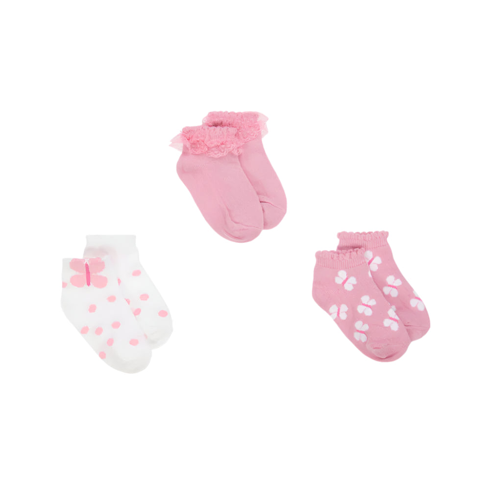 Mayoral infant girl 3-pack socks