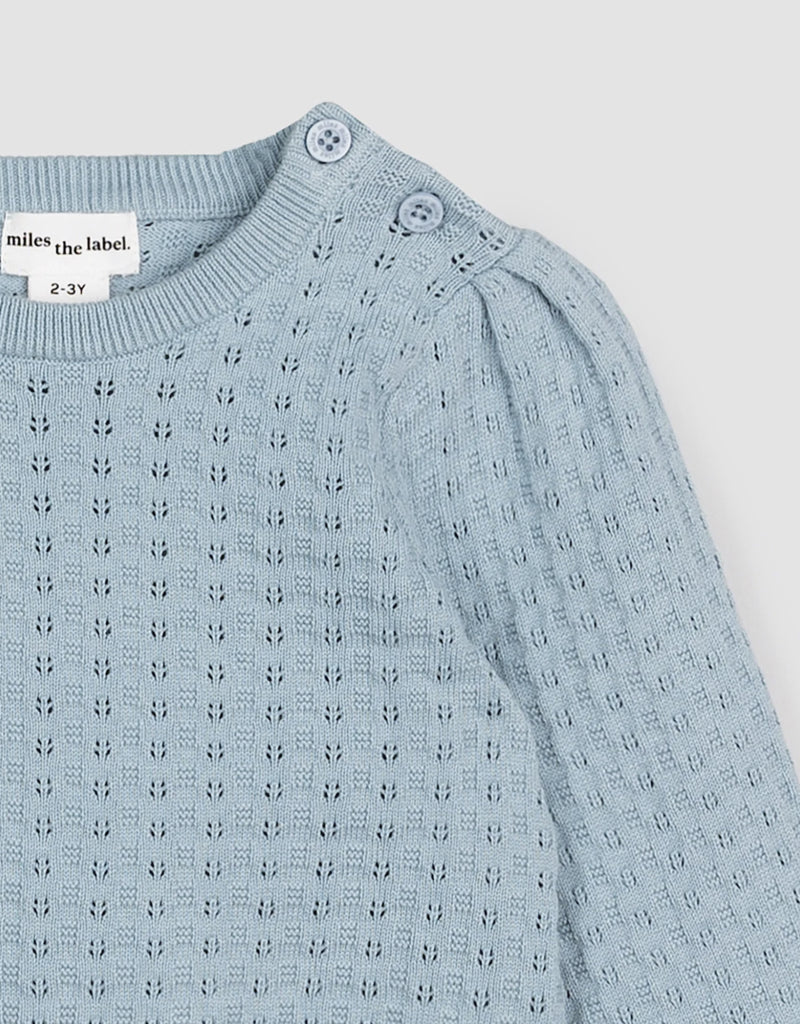 Miles the Label girls pullover sweater