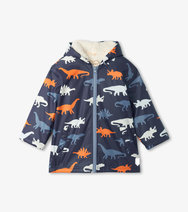 Hatley Dino Silhouettes color changing raincoat