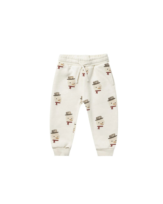 Rylee + Cru infant & kids snowman jogger pant