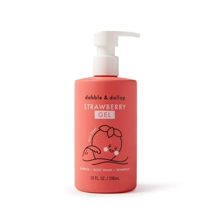 Dabble & Dollop kids shampoo, body wash and bubbles
