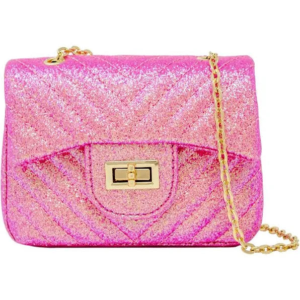 Tiny Treats glitter wave handbag