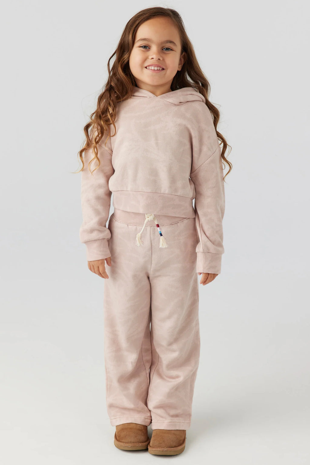 Sol Angeles girl caramel wide leg pant
