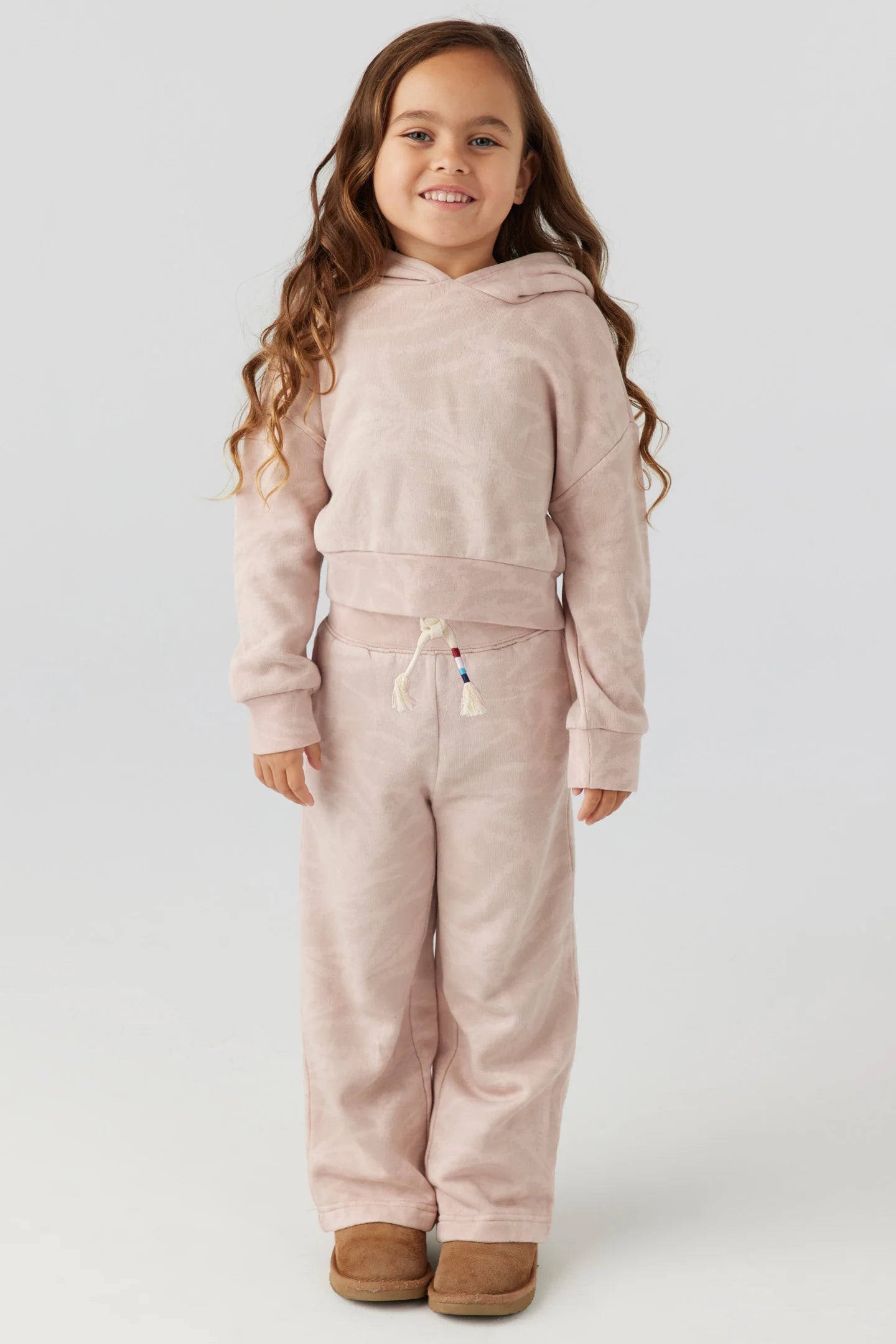 Sol Angeles girl caramel wide leg pant