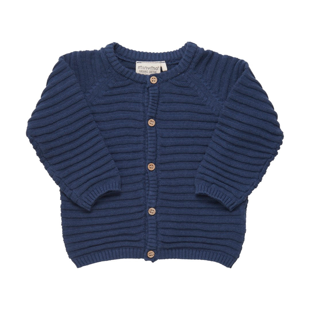 Minymo infant textured knit cardigan
