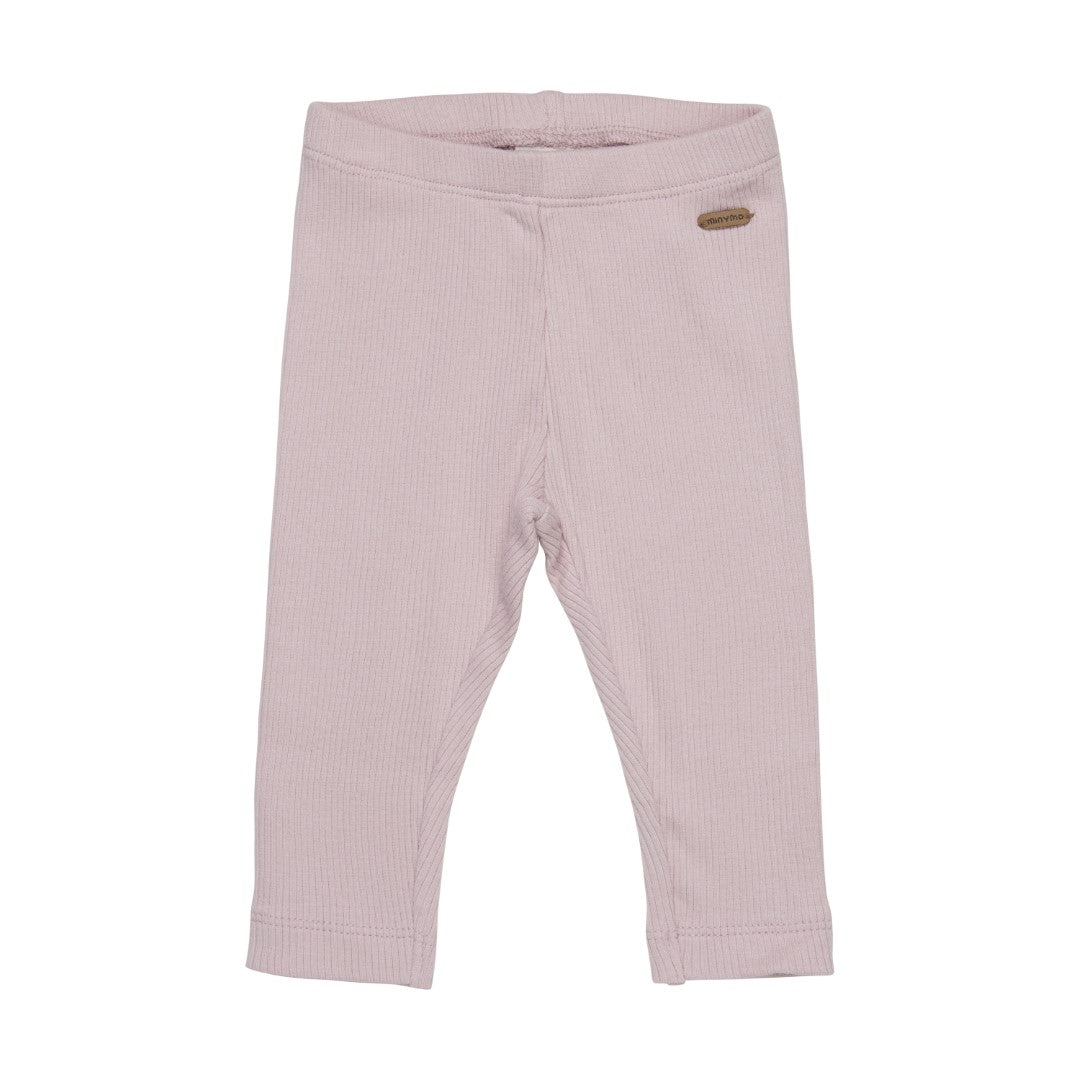 Minymo infant girl ribbed leggings
