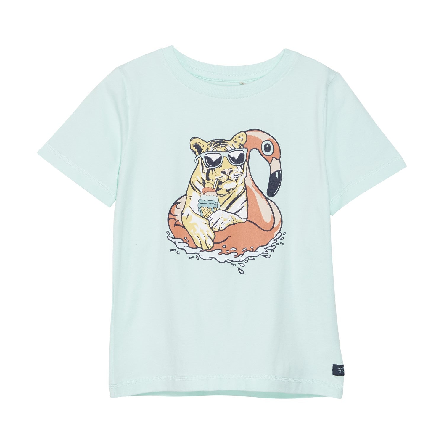 Minymo kids cool tiger graphic tee