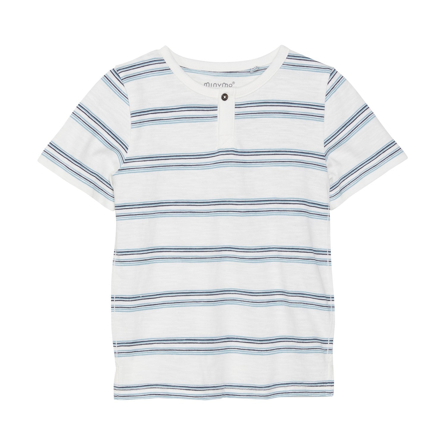 Minymo boys striped henley tee