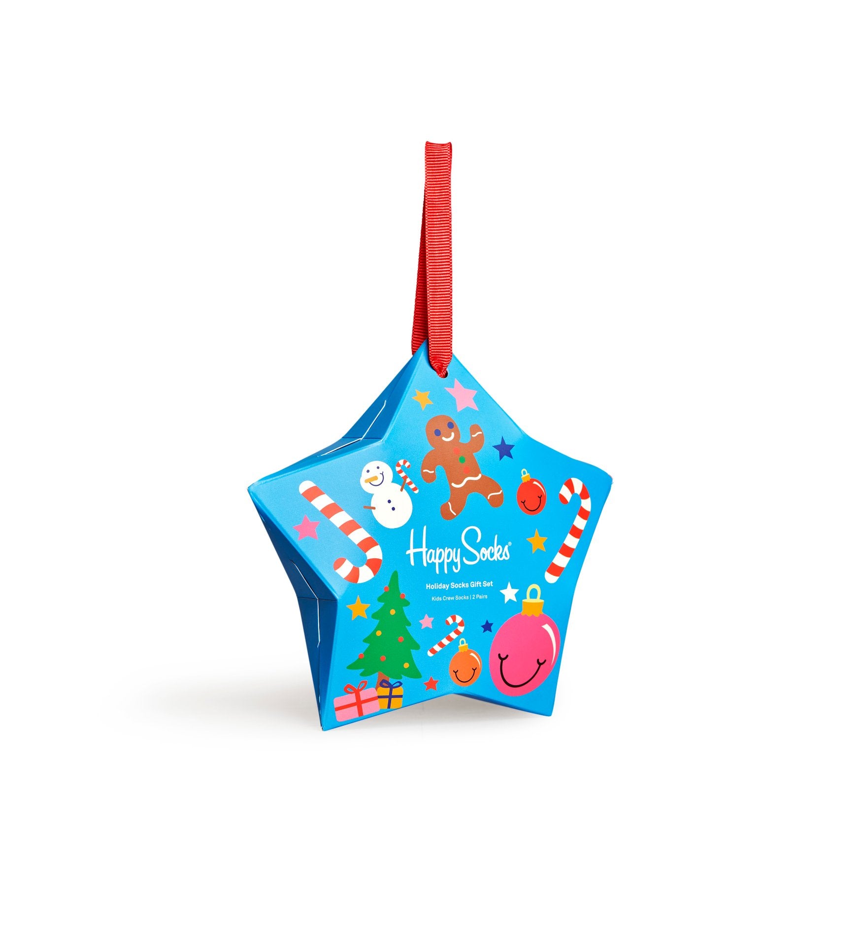 Happy Socks 2-pack ornament box gift set