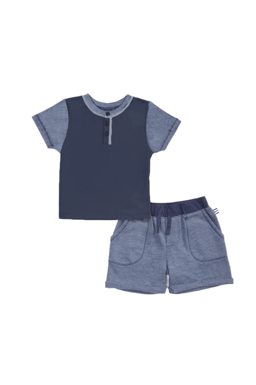 Splendid infant & boys cloud wash short set