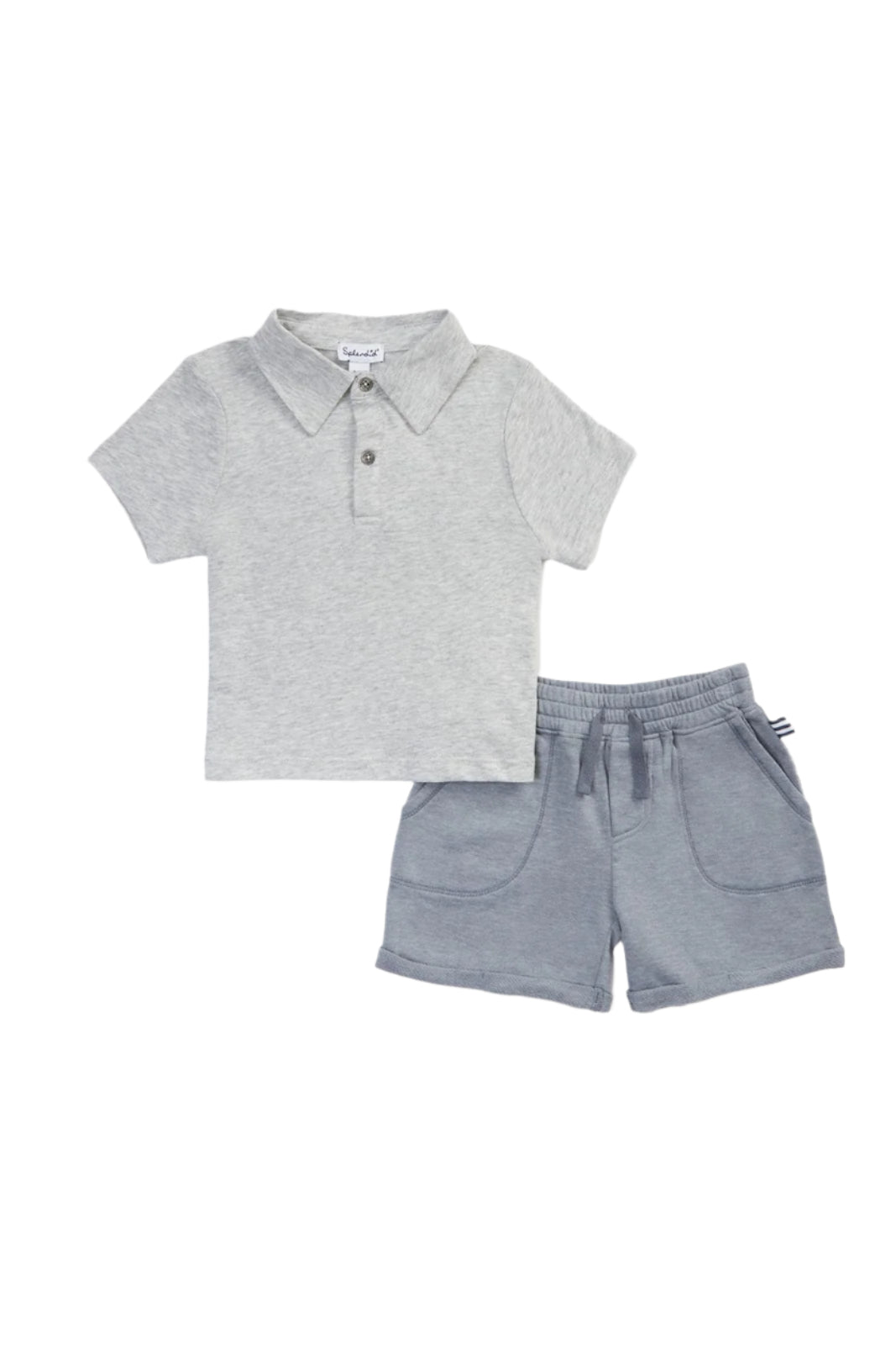 Splendid infant & boys polo short set