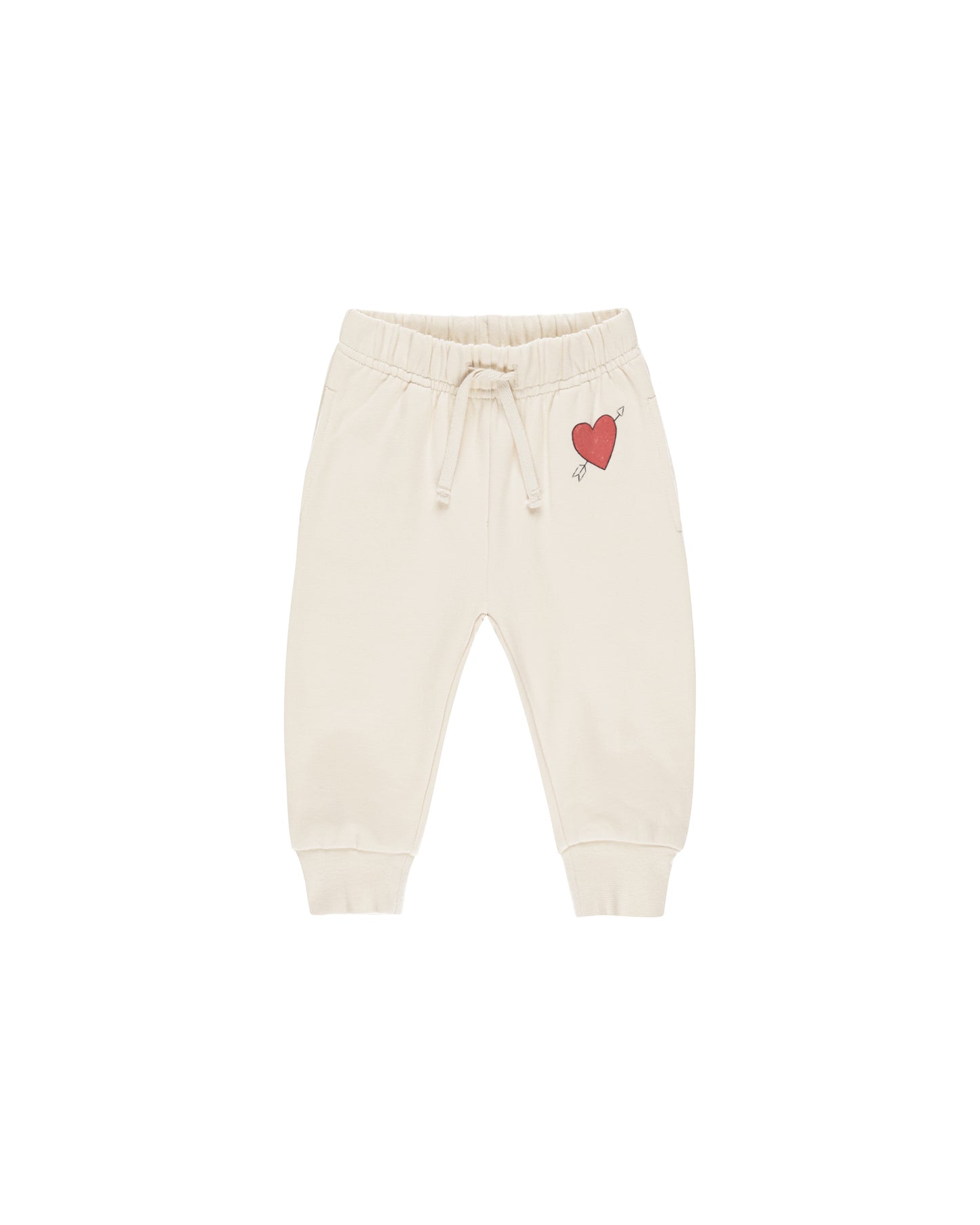 Quincy Mae infant & kids cupid relaxed fleece sweatpants