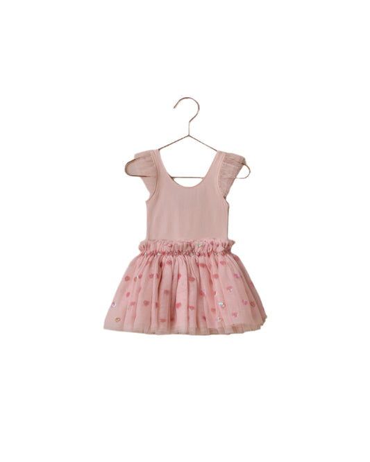 Noralee infant & girls hearts lottie tutu set
