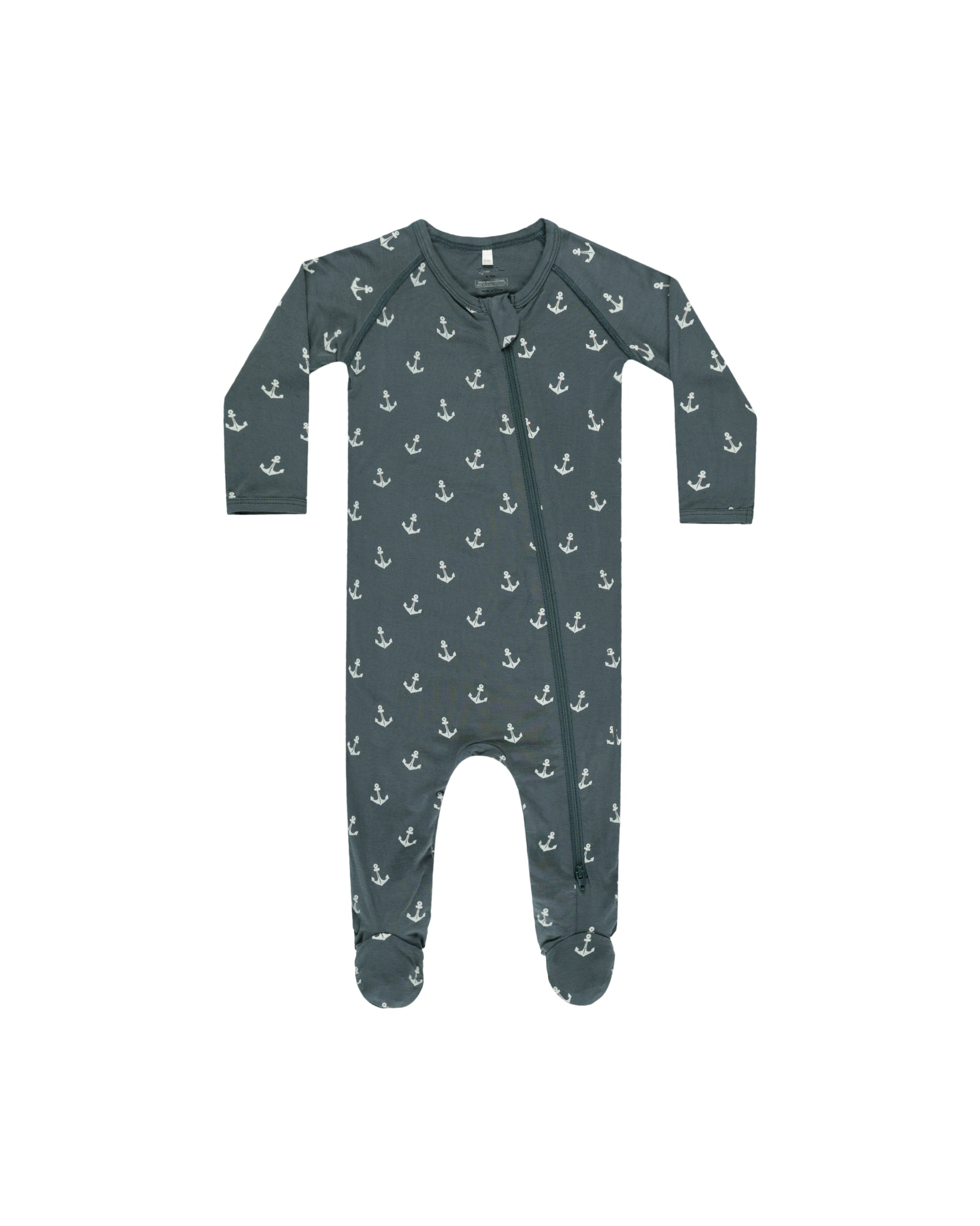 Rylee + Cru infant anchors footed sleeper