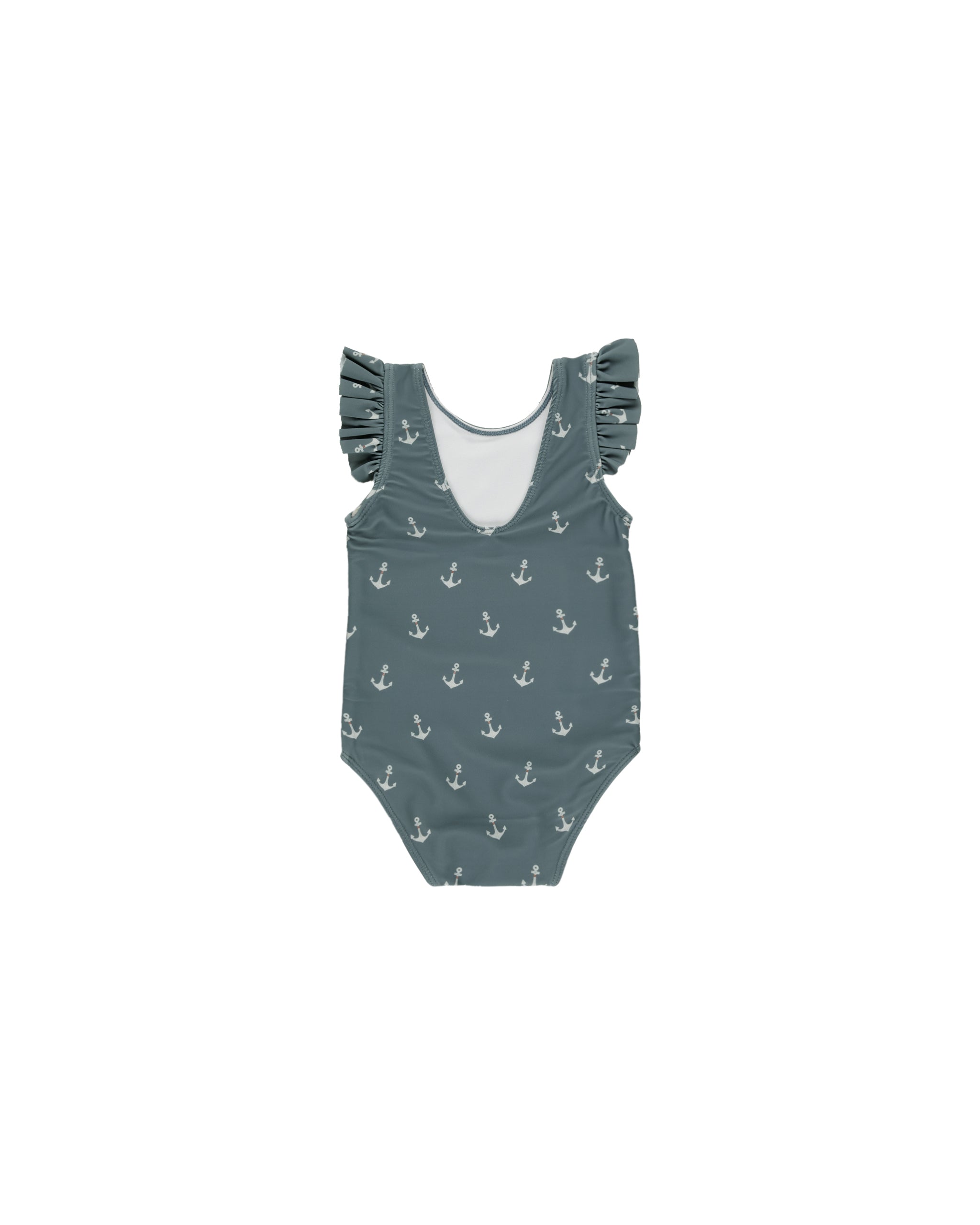 Rylee + Cru infant & girls anchors scoop back swimsuit