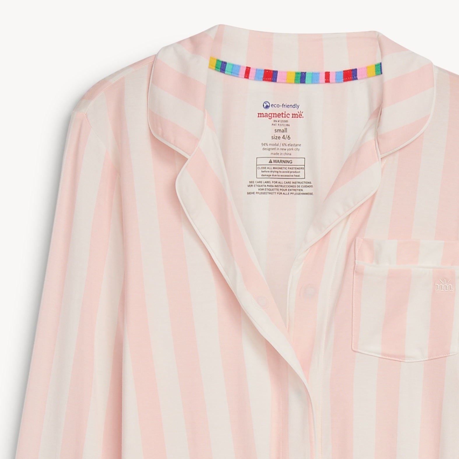 Magnetic Me mama capri stripe pajamas