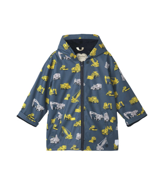 Hatley boys color changing rain coat