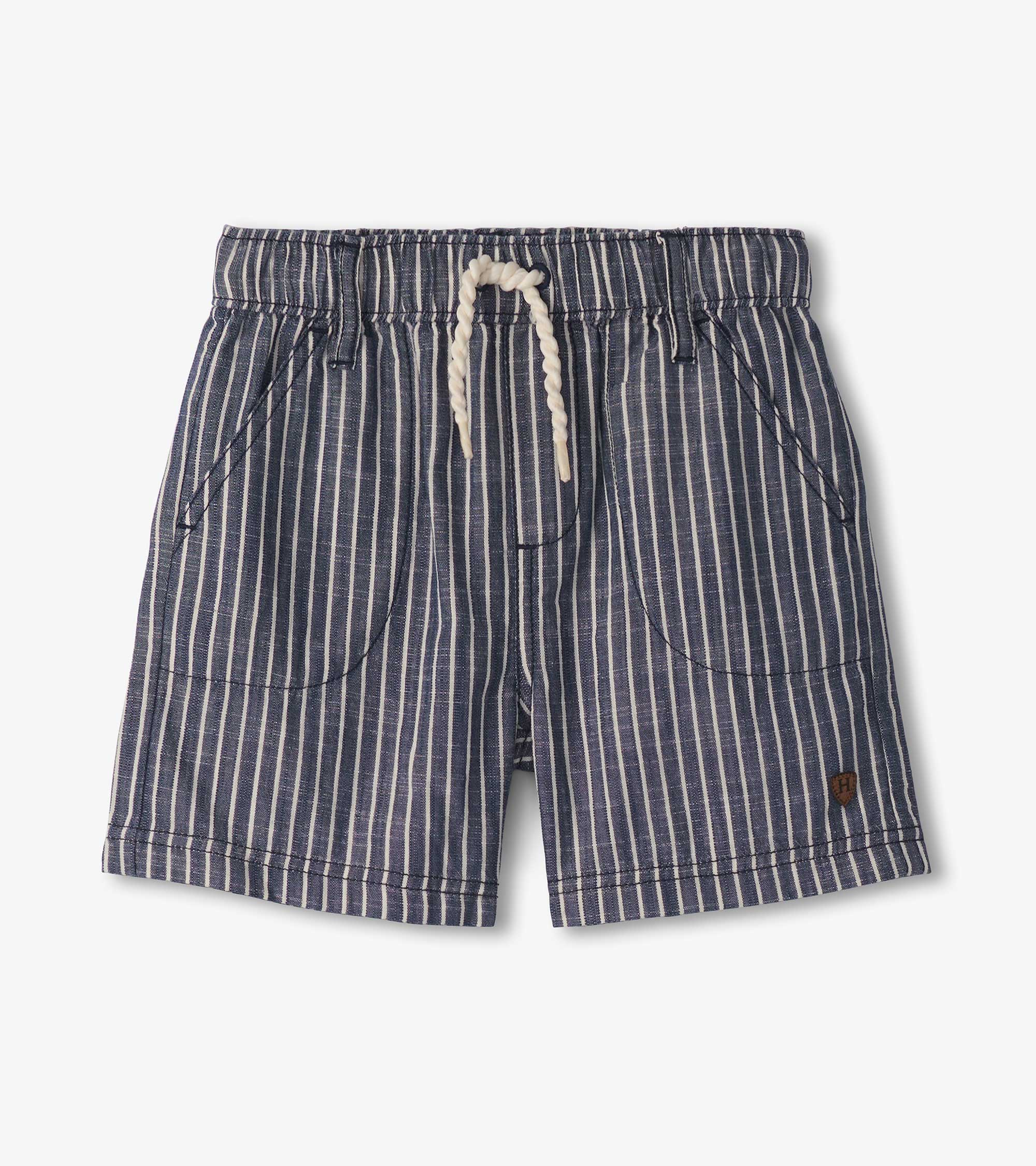 Hatley boys woven stripe shorts