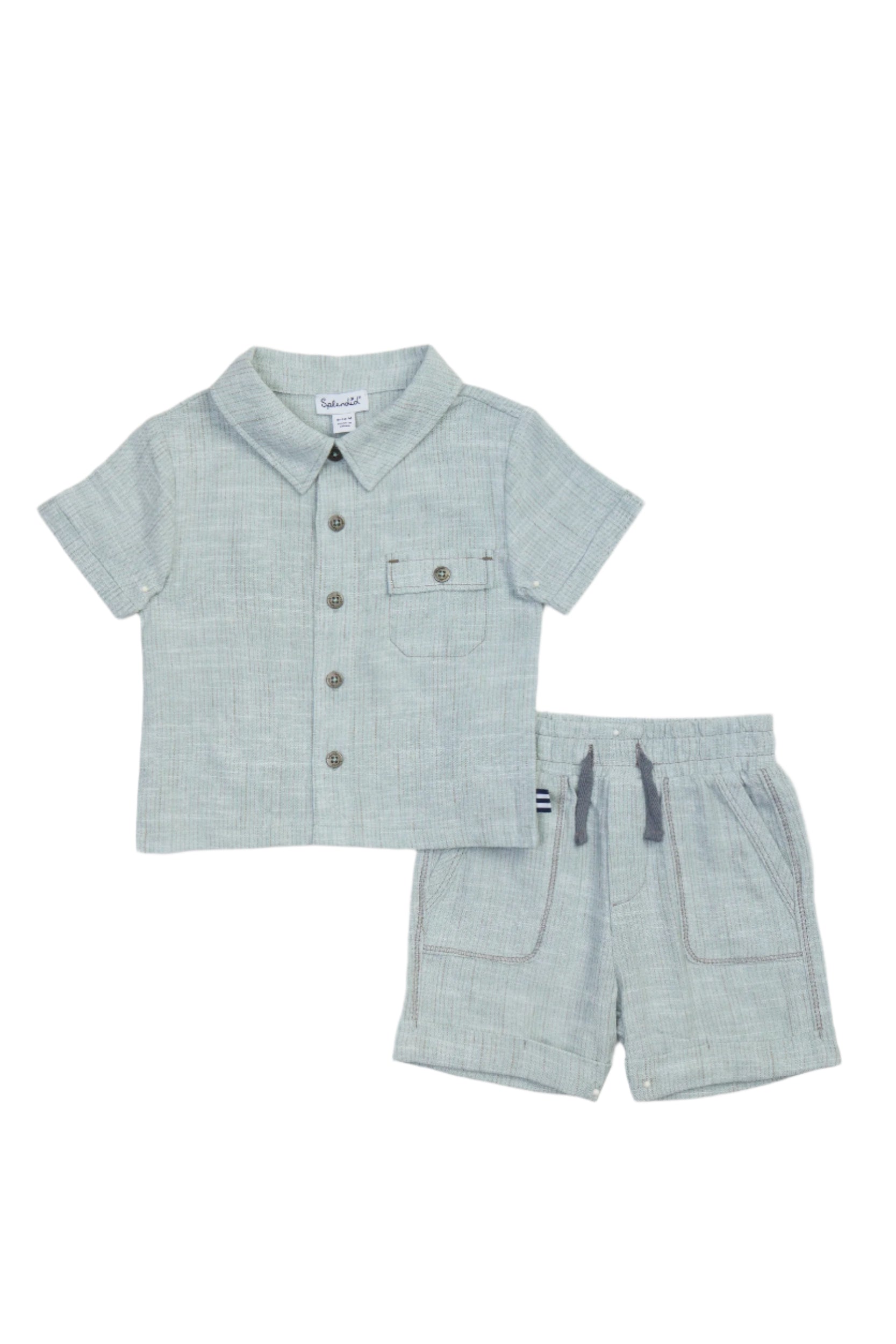 Splendid boys boardwalk button down set