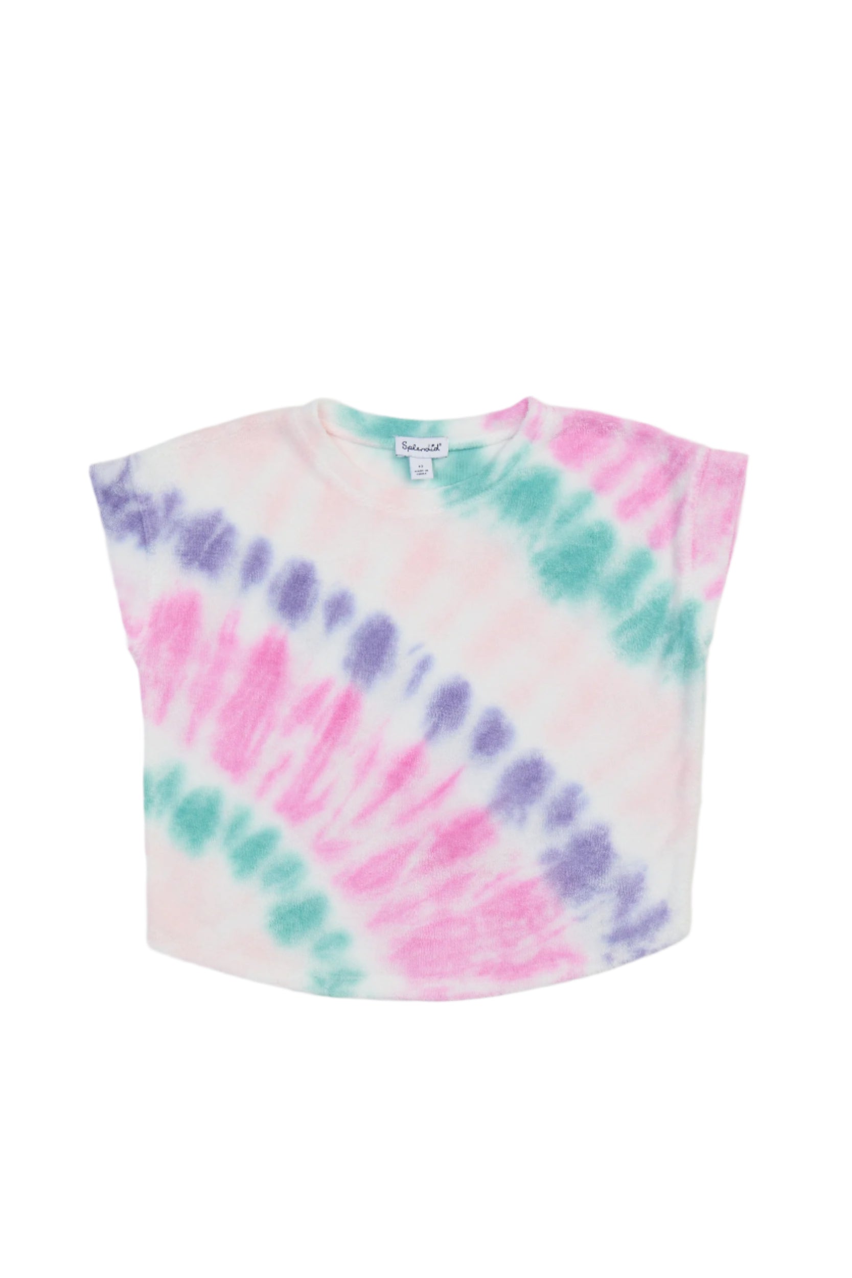 Splendid girls daydream tie dye top