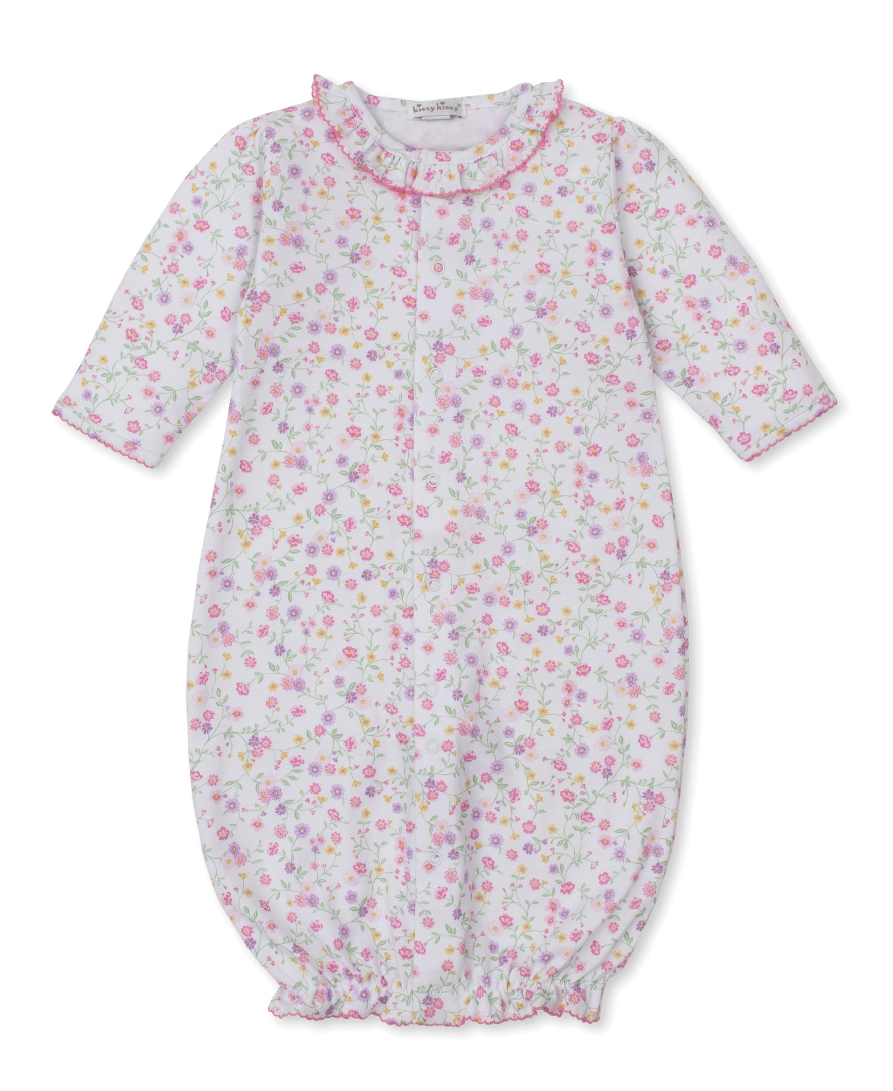 Kissy Kissy infant girl autumn gardens converter gown