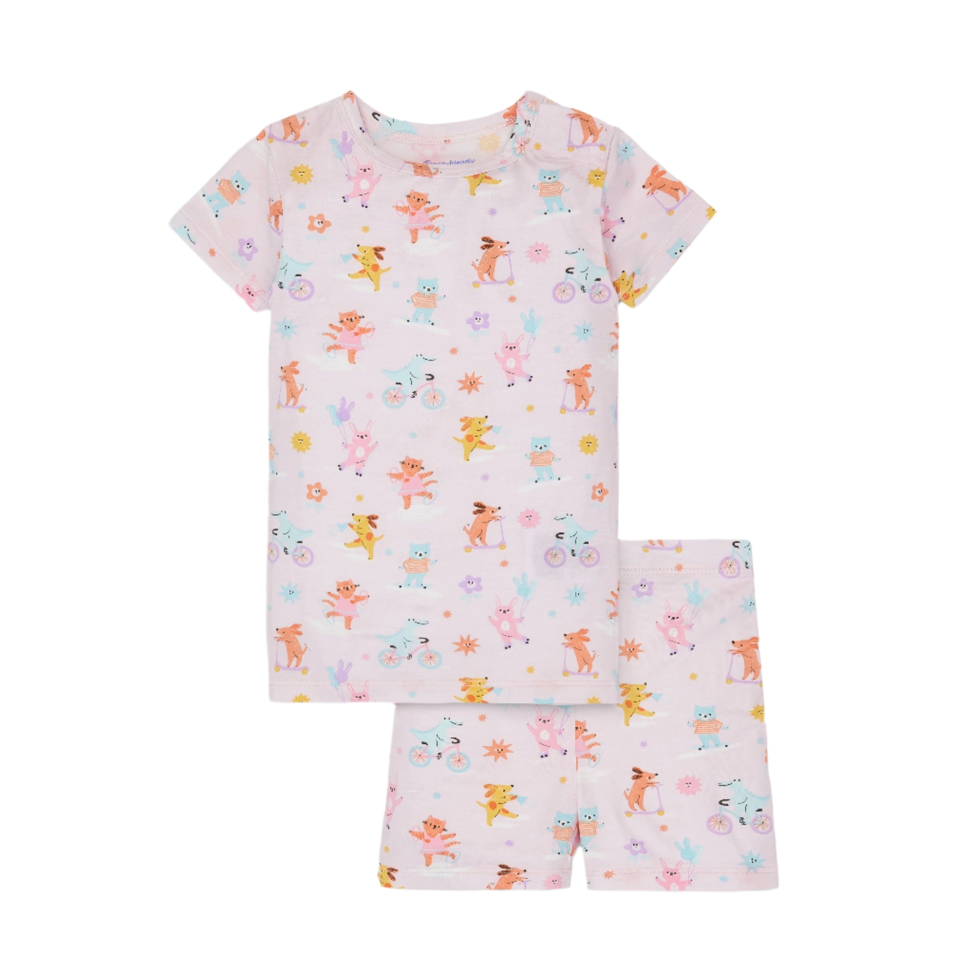 Magnetic Me girls playground pals short pajamas