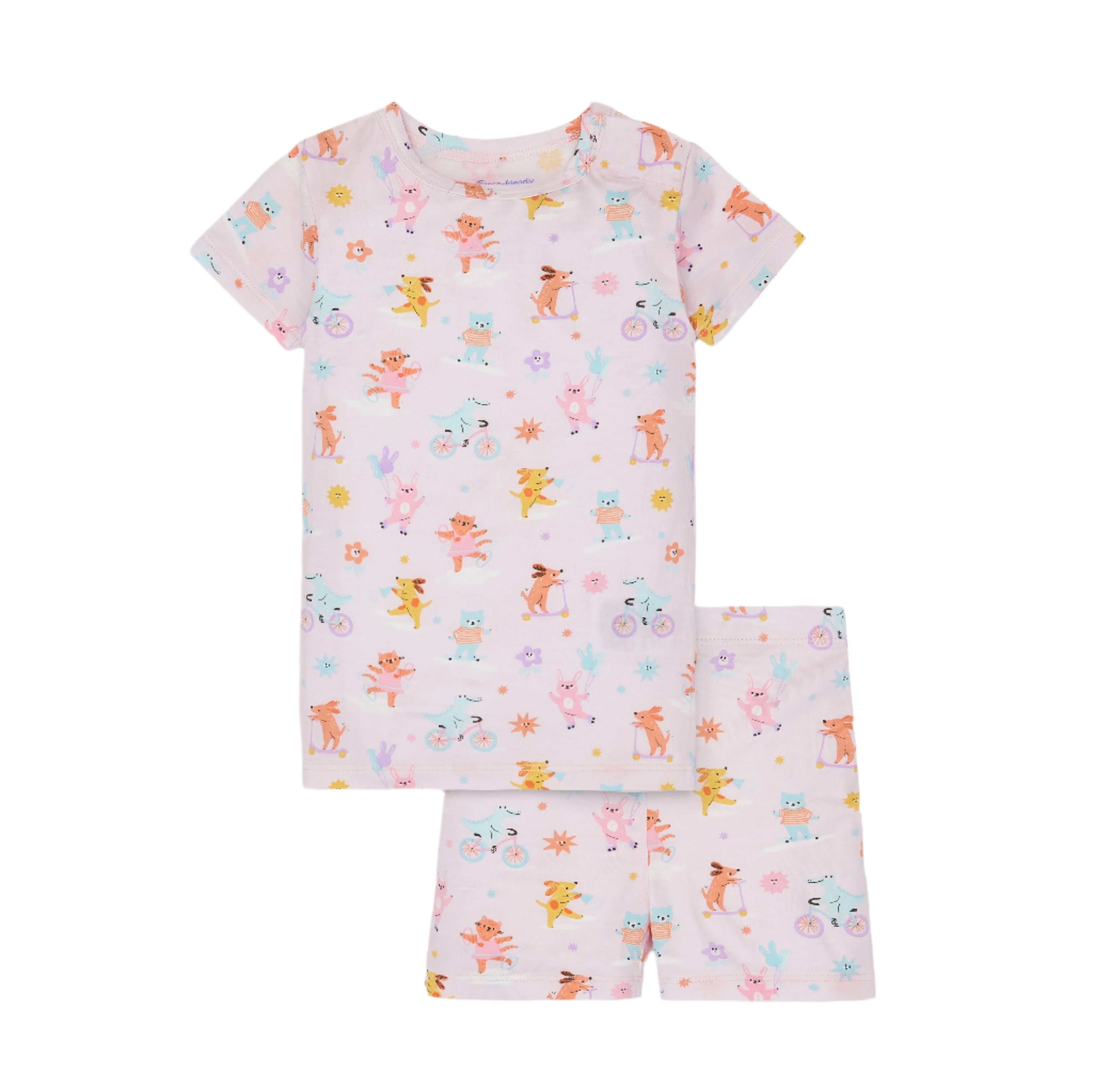 Magnetic Me girls playground pals short pajamas