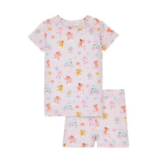 Magnetic Me girls playground pals short pajamas