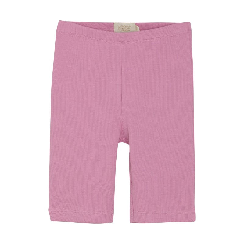 Creamie girls ribbed bike shorts
