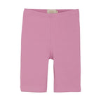 Creamie girls ribbed bike shorts