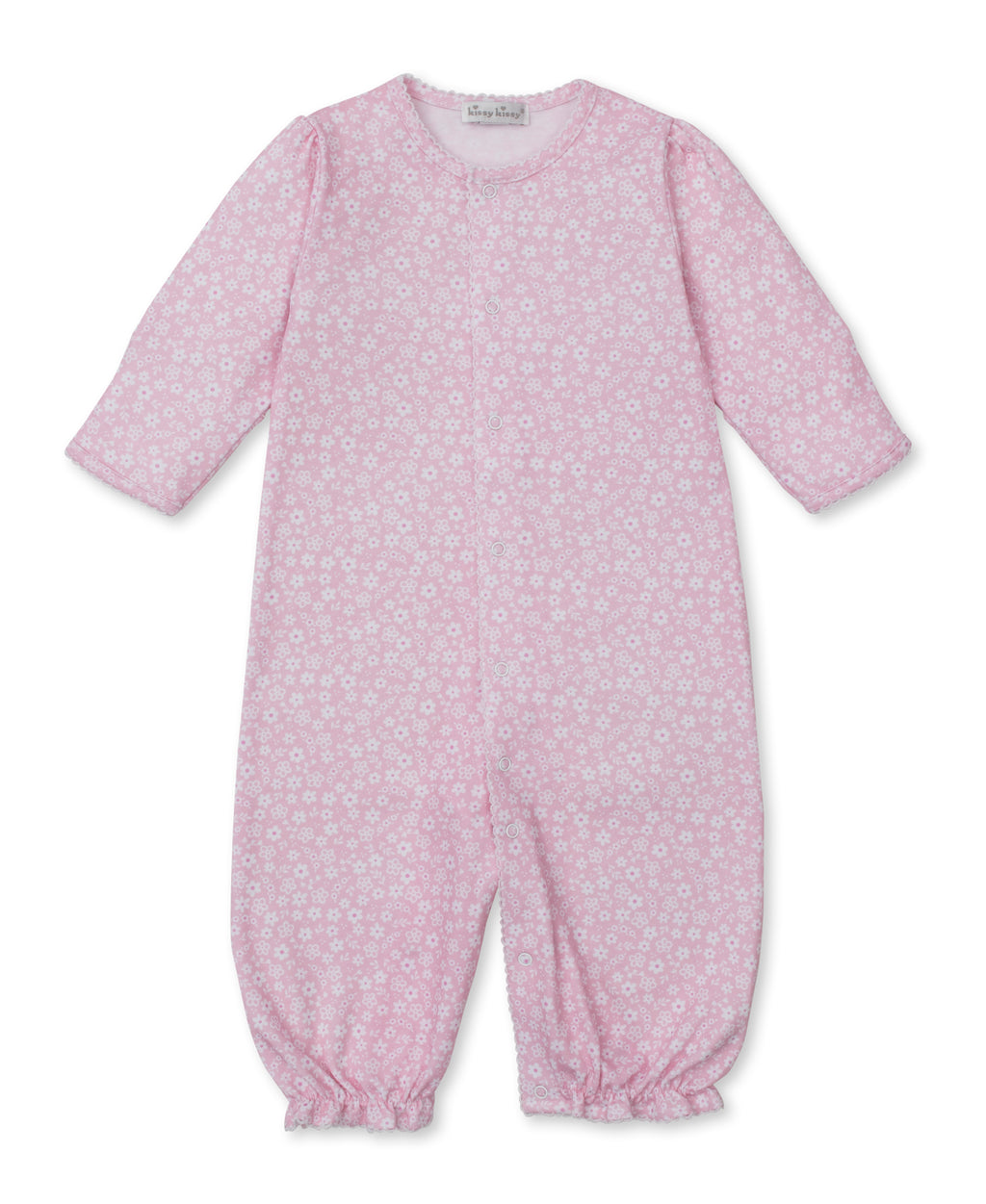 Kissy Kissy infant girl fall in bloom converter gown