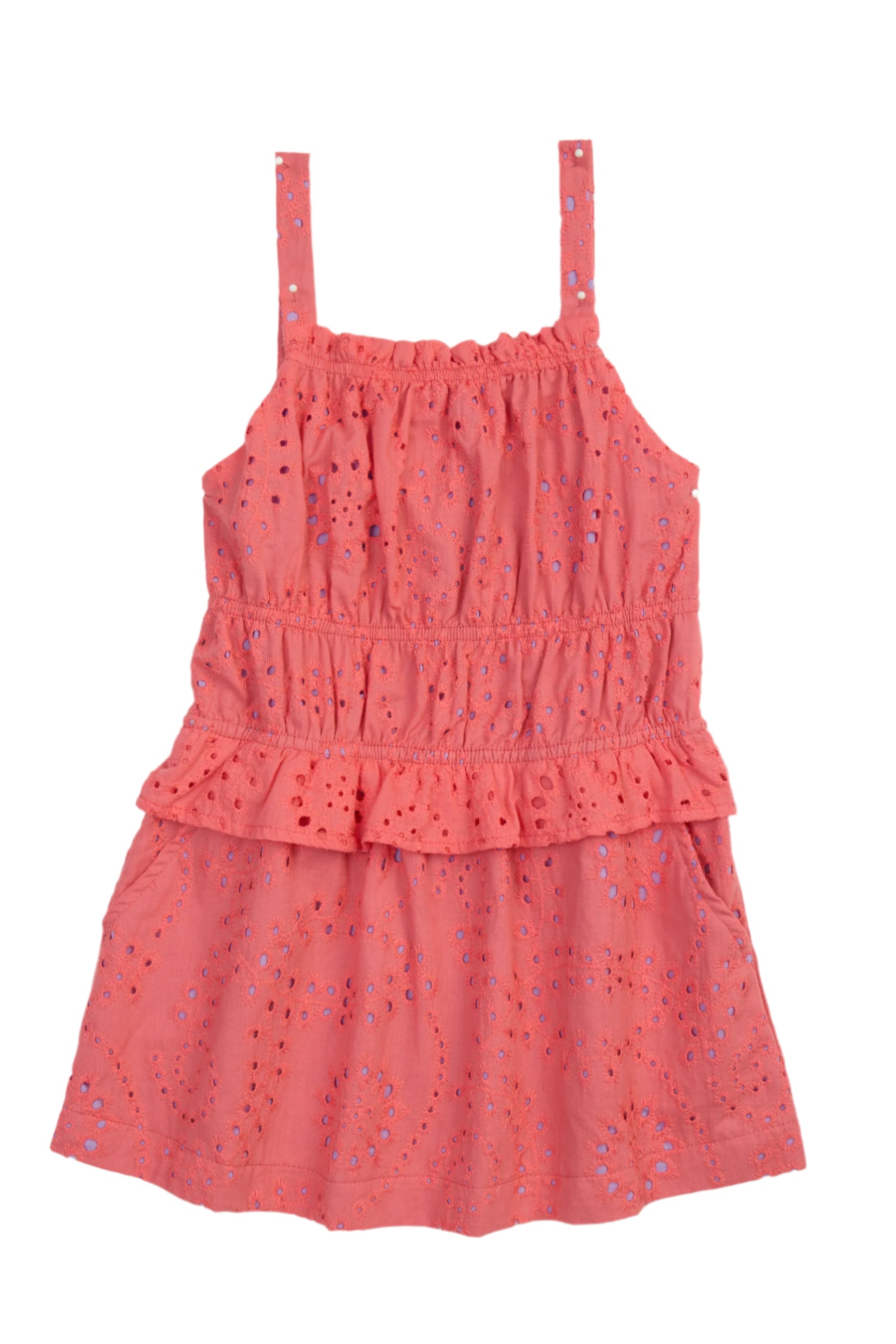 Splendid girls poppy embroidered dress