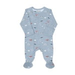 Coccoli infant print zip footie