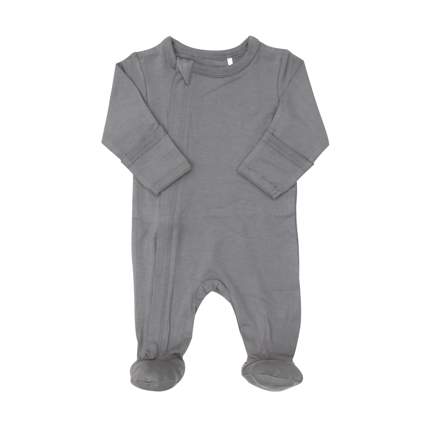 Coccoli infant solid zip footie