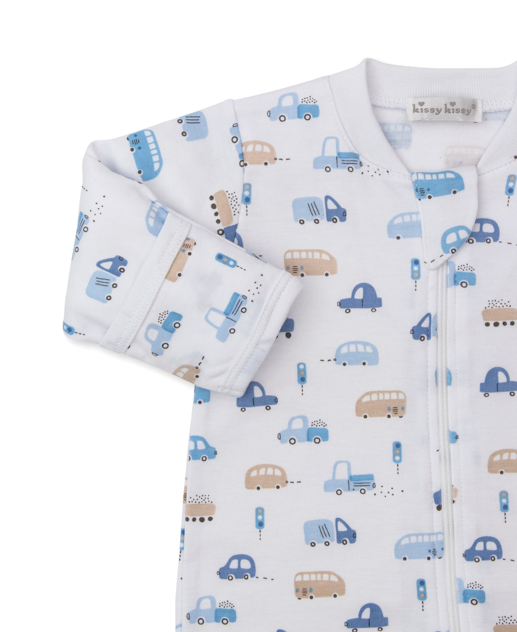 Kissy Kissy infant boy stop and go traffic footie
