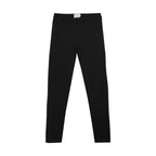 Creamie girls metallic side stripe leggings